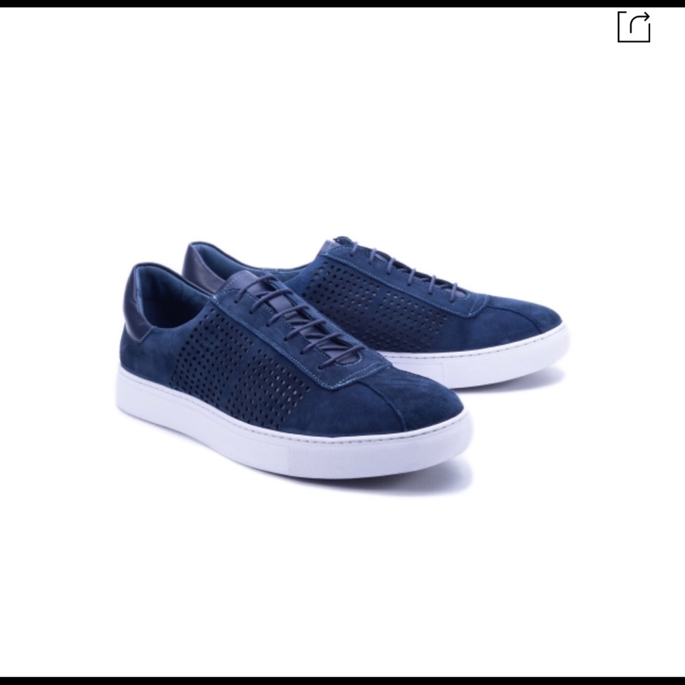 Robert Graham - Anson Perforated los Top Sneaker